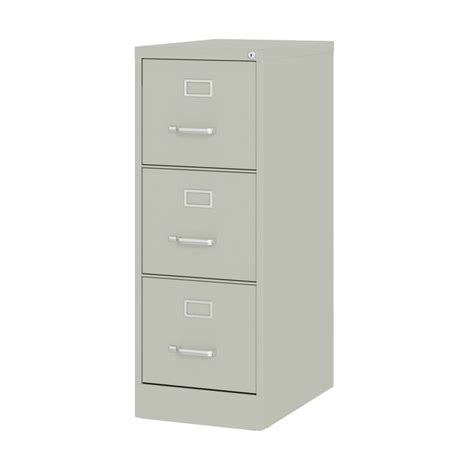 b00eu6lr9i 3 drawer steel file cabinet|Hirsh Light Gray 3.